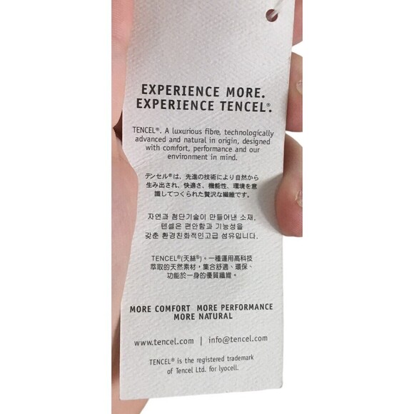 Coldwater Creek Large Dress Lyocel Tencel Wine Maroon Women's Size Lagenlook - Picture 9 of 9